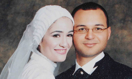 مروه الشربینی و همسرش
